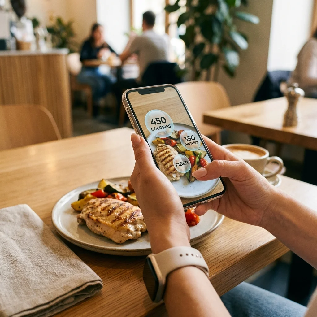 Scanning food with phone
