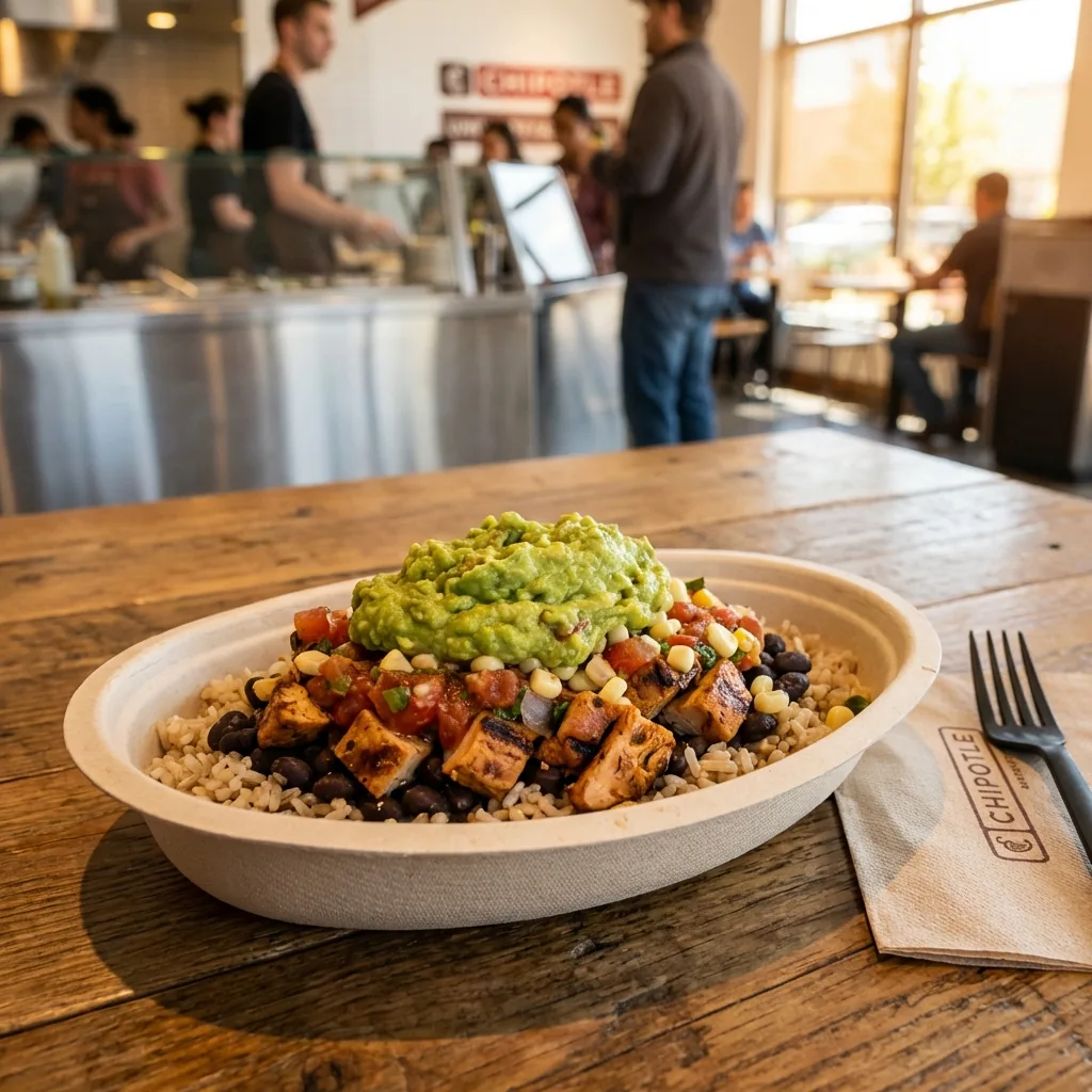 Chipotle Nutrition Calculator - Burrito Bowl