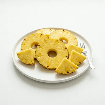 AI Scan of Calories in Pineapple